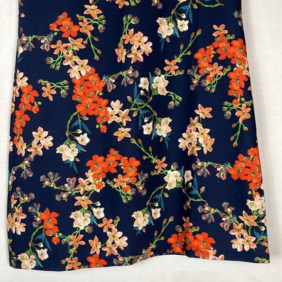 Blue Floral Yumi Mini Dress - Picture 2 of 5